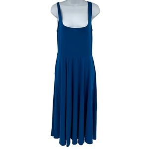 Reformation Blue Midi Dress